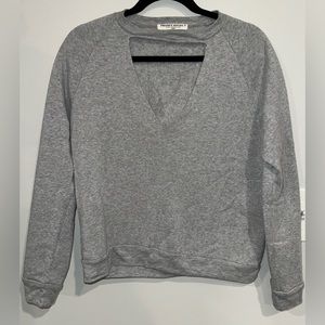 Project Social T - Cutout V-Neck Sweater